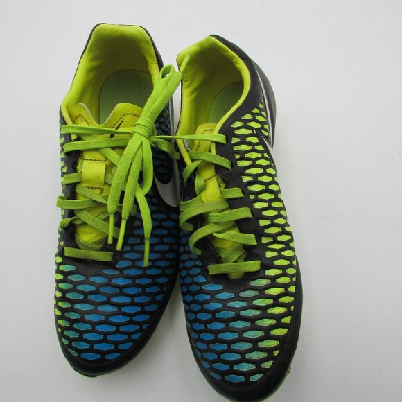 Nike Magista Onda Soccer Cleats - Men Size 8 Black/Yellow/Blue - Picture 1 of 16